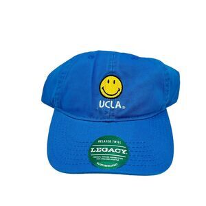 UCLA Legacy Smiley Face Dad Cap Hat NWT